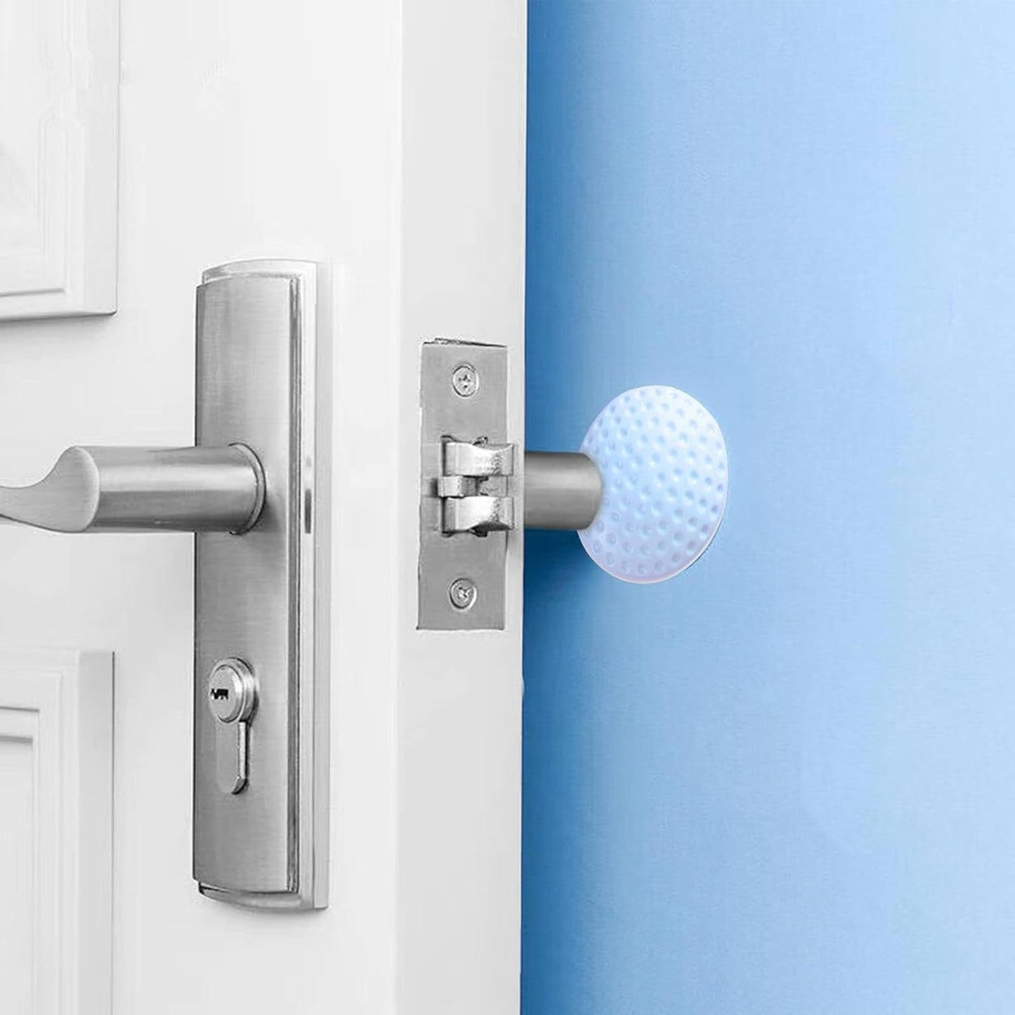 Butée de Porte - SecureStop™ - Bleu Pastel - Bébé Control