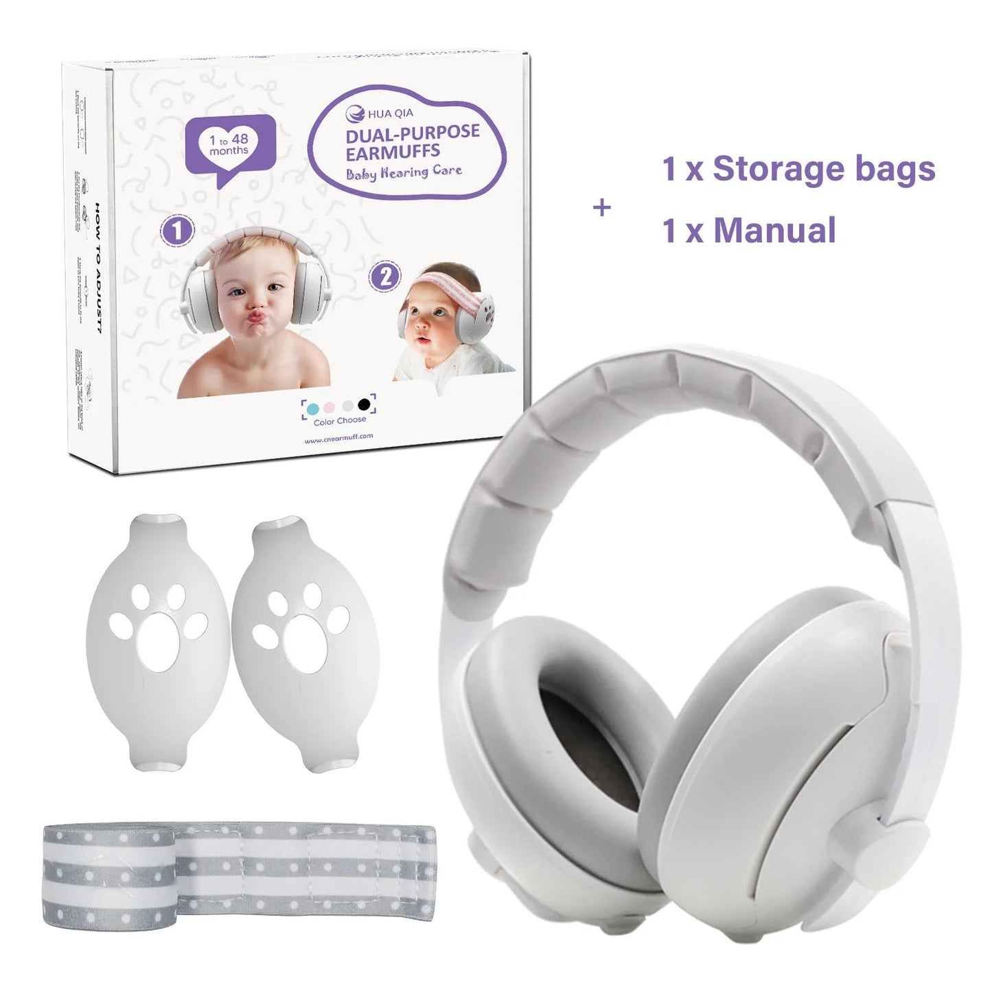 casque anti bruit bébé - Bébé Control