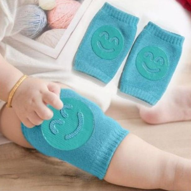 Protège Genoux - TotiPads™ - SmileyTurquoise - Bébé Control