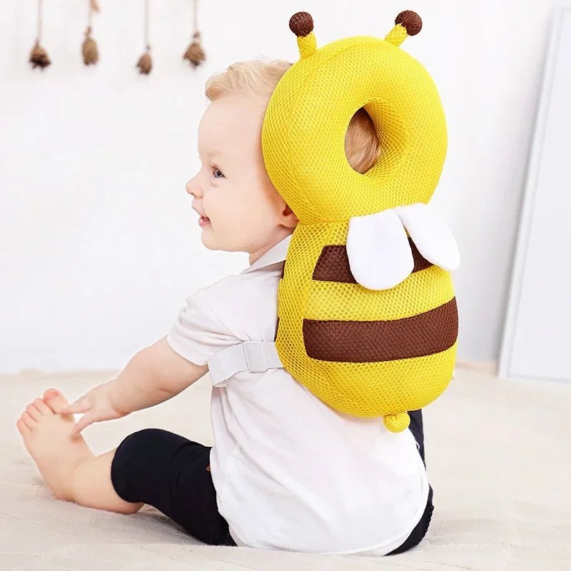 Protege Tete Bebe - BabyHeadBackProtector™ - Jaune - Bébé Control